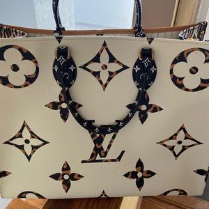 Authentic LV on the go tote